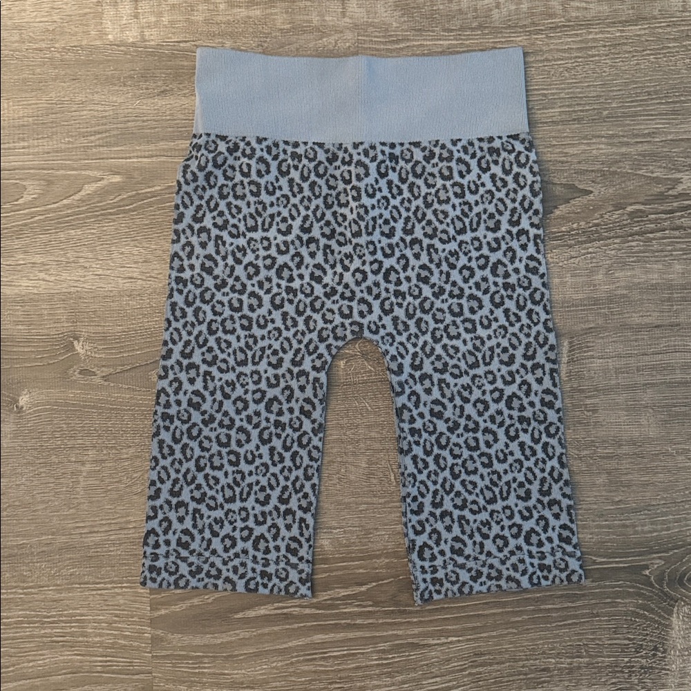 Leopard Print Bike Shorts